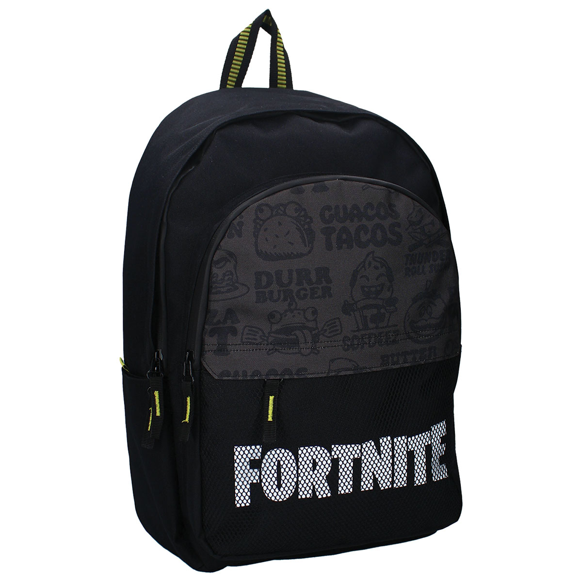 FORTNITE-GEO-Mochila Grande c/ Bolso Frontal 22x45x14cm